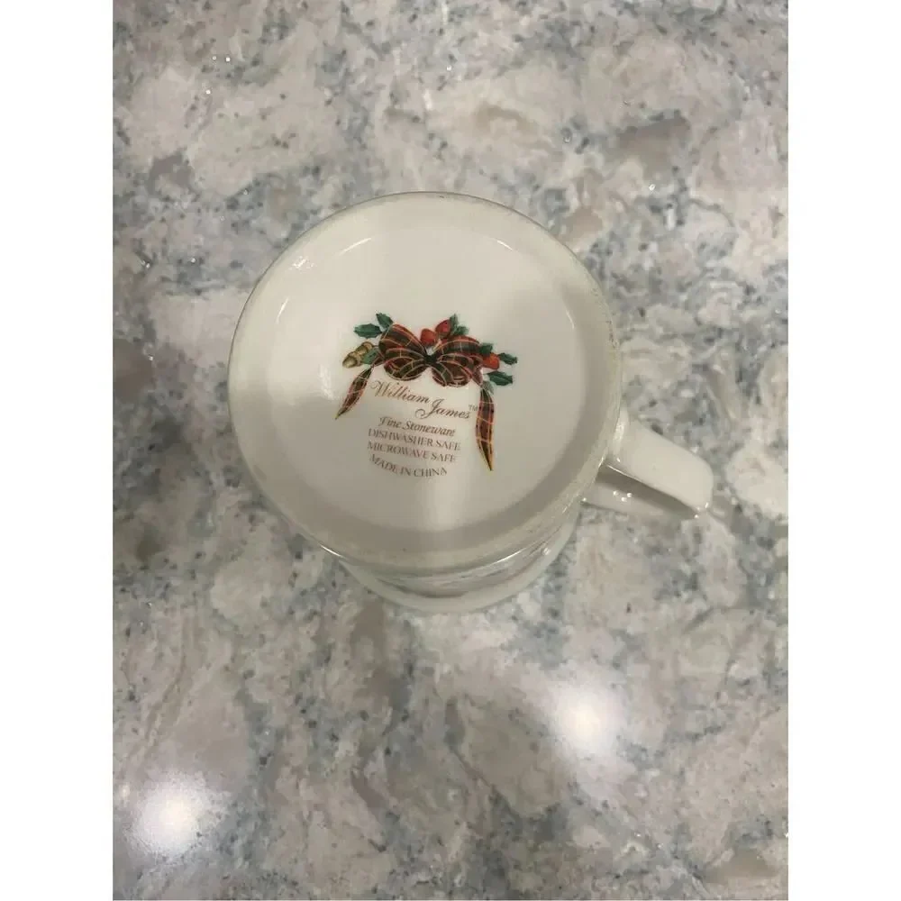 Set of 2 Apple Cinnamon Candle Mugs